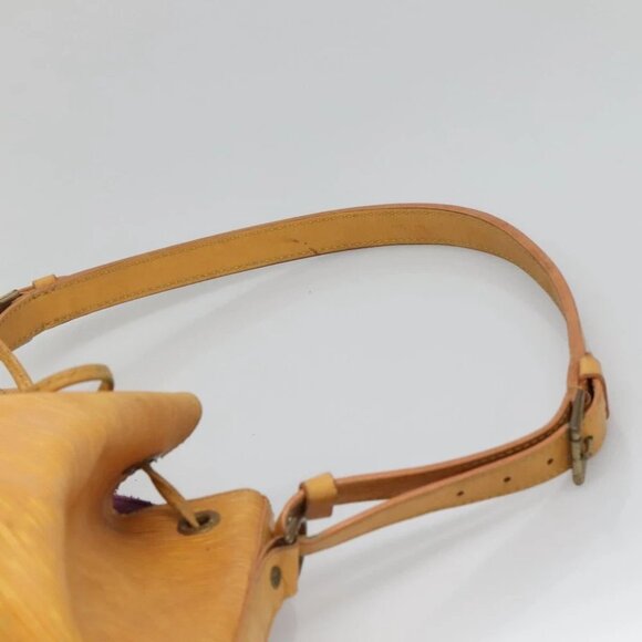 LOUIS VUITTON Epi Petit Noe Shoulder Bag Yellow M44109 LV Auth 131902 - Picture 2 of 14